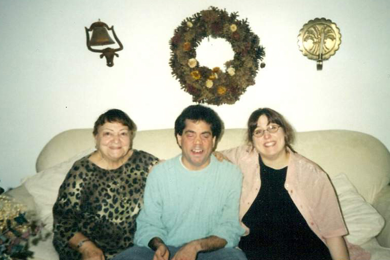 SarinaMillonziPalmeri-DanielPalmeri-KristenPalmeri.jpg - Sarina Palmeri (my grandmother), Daniel Palmeri (my brother), and Kristen Palmeri (my sister)
